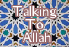 Talking to Allah mp3